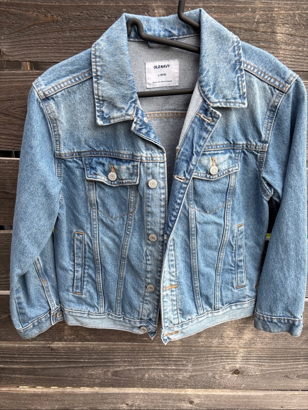 Old Navy Blue Denim Trucker Jacket